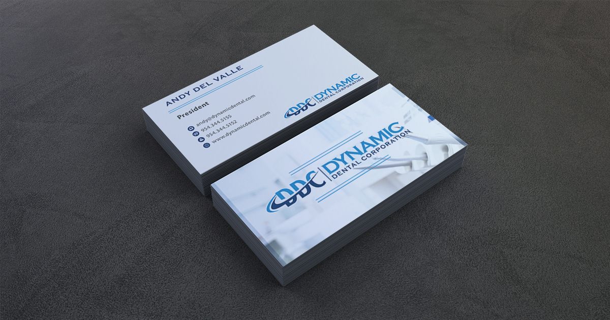 Dynamic Dental - Fms Franchise Dynamicdental Bizcards 1 - Fms Franchise