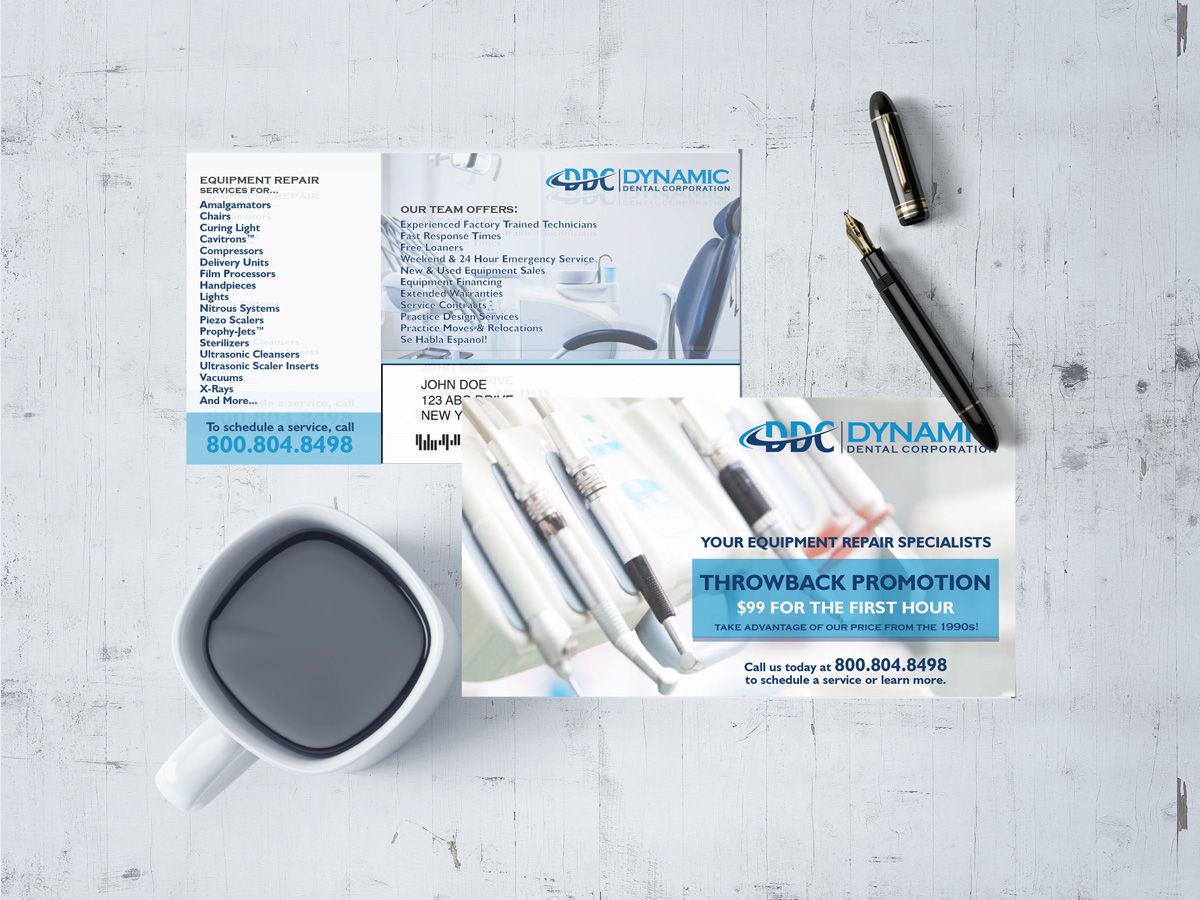 Dynamicdental Postcard - Fms Franchise Marketing Systems